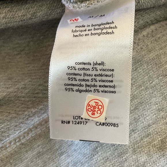 NWT WeWoreWhat Long Sleeve Cropped Sweatshirt, Women’s Sz M - Picture 9 of 9